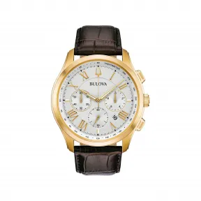 宝路华/Bulova  46.5 MM 不锈钢 石英机芯 手表 97B169