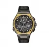 宝路华/Bulova  44.5 MM 不锈钢& 18克拉金 石英机芯 手表 98B354