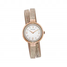 宝路华/Bulova  30 MM 不锈钢 石英机芯 手表 98R279