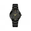 宝路华/Bulova New Arrivals系列 34.5 MM 陶瓷 不锈钢 石英机芯 手表 98R293