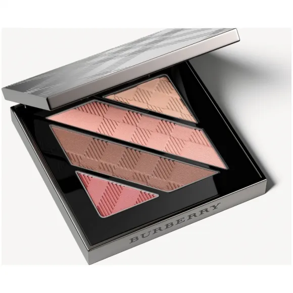 博百利/Burberry 女士 细致丝柔四色眼影 - 玫瑰色 10 号 (玫瑰粉红) 39213611
