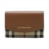 博百利/Burberry 零钱包 3996725 牛皮/帆布 啡色 39967251
