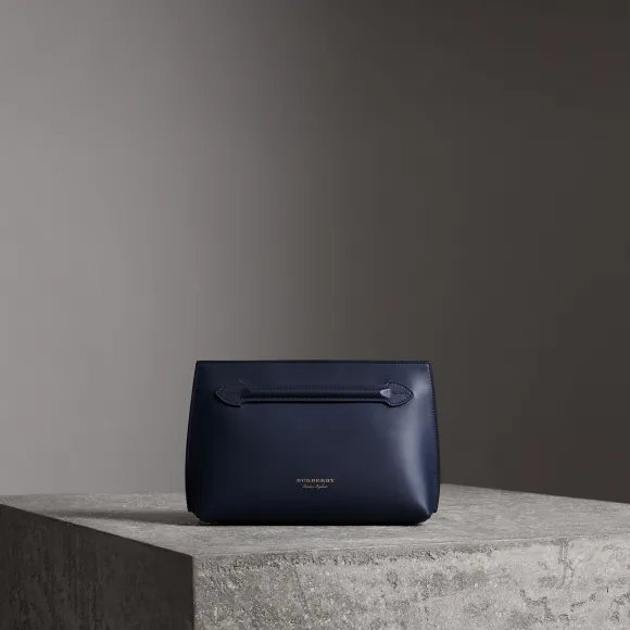 博百利/Burberry 女士 皮革手腕袋 (中调靛蓝) 40711721