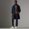 博百利/Burberry 男士 卡姆登版型 - 轻便大衣 (亮摄政蓝) - 男士  40738951