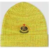 博百利/Burberry 女士 典藏绣标羊毛混纺帽 (金雀花黄)  40785321