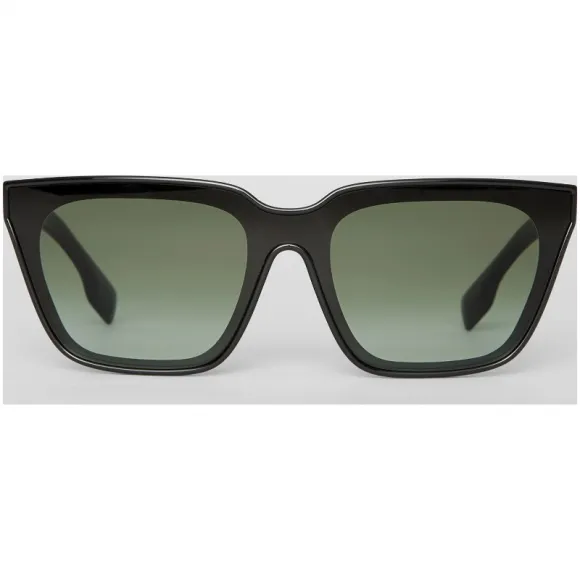 博百利/Burberry 女士 方框太阳眼镜 (黑色) 40803031