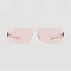 博百利/Burberry Blake 太阳眼镜 (透明粉)  40811141
