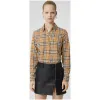 博百利/Burberry 女士 Vintage 格纹棉质衬衫 (古典黄色) 80030411