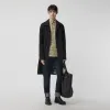 博百利/Burberry 男士 格纹棉质衬衫 (浅粉末绿) - 男士  80032851