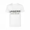 博百利/Burberry 女士 徽标印花棉质 T 恤衫 (白色) 80088941