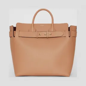 博百利/Burberry The Belt - 大号皮革铆钉装饰贝尔特包  P80094911