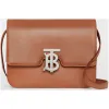 博百利/Burberry 女士 TB 小号专属标识皮革锁扣包 (麦棕色) 80103311