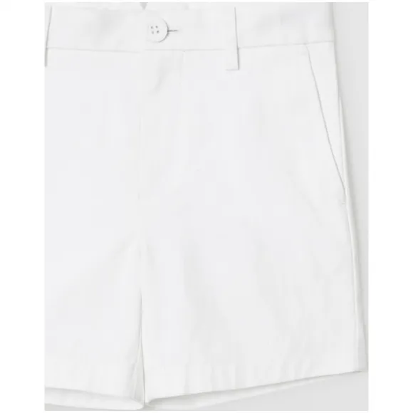 博百利/Burberry 儿童用品 棉质卡其短裤 (光白色)  80115441