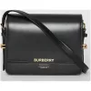博百利/Burberry 女士 Grace - 小号皮革格雷丝包 (黑色) 80119721