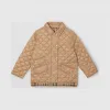 博百利/Burberry 童装 轻便菱形绗缝外套 (蜜色)  80123441