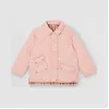 博百利/Burberry 童装 轻便菱形绗缝外套 (暗雅粉红)  80166491