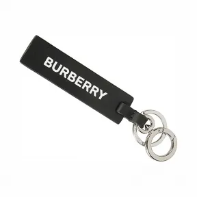 博百利/Burberry 男士 KINGDOM PRINT钥匙扣黑色 80184951