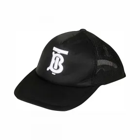 博百利/Burberry 女士 专属标识图案棒球帽 (黑色)  80192111