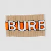 博百利/Burberry 徽标嵌花混纺棉袜 (白色)  80228991