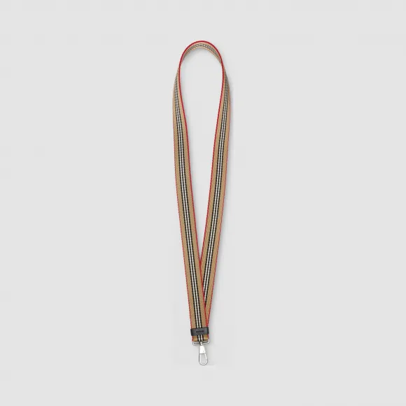 博百利/Burberry 男士 标志性条纹挂带  80290801