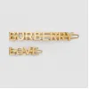 博百利/Burberry 镀金徽标与 Love 字样发夹  P80291381