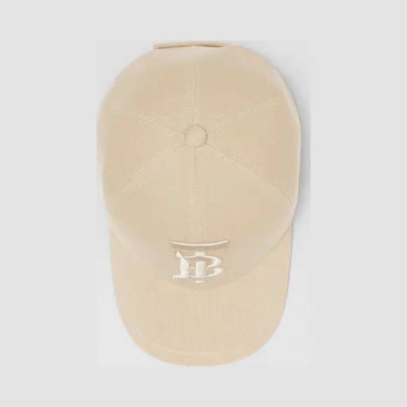 博百利/Burberry 女士 专属标识图案平织棒球帽  80310191