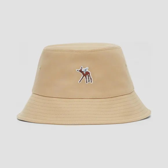 博百利/Burberry 女士 鹿图案棉质渔夫帽  80320391