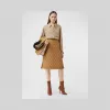 博百利/Burberry 女士 菱形绗缝 A 字半裙  80322901