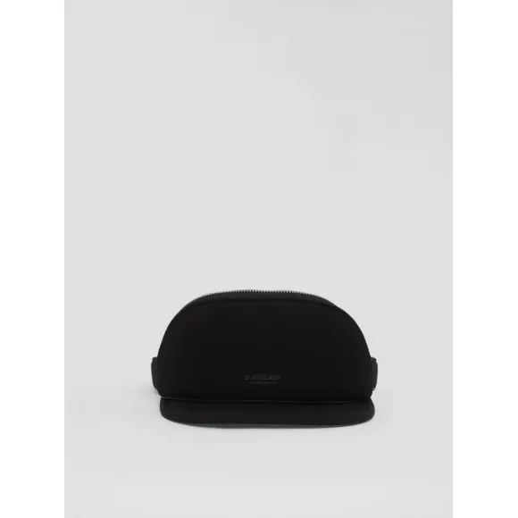 博百利/Burberry 氯丁橡胶遮阳帽（含可拆式拉链口袋） (黑色) 80431841