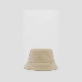 博百利/Burberry 绣标装饰棉质渔夫帽 (蜂蜜色) 80487701