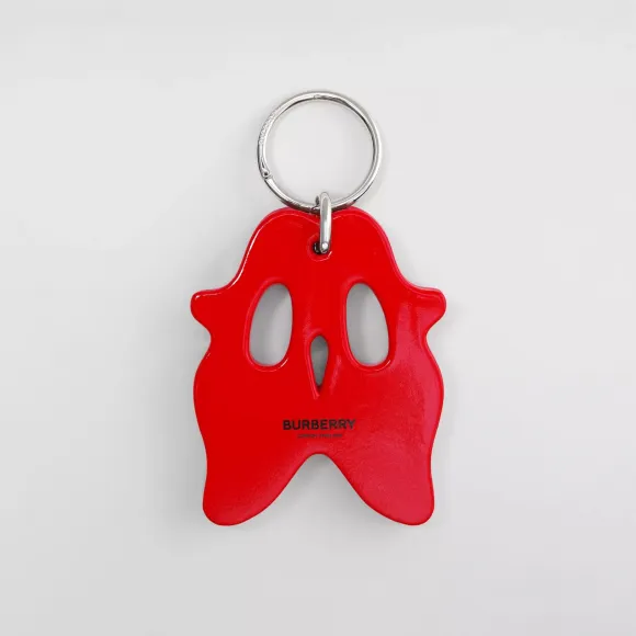博百利/Burberry 怪兽图案钥匙圈 (亮红色) - 男士 80516791