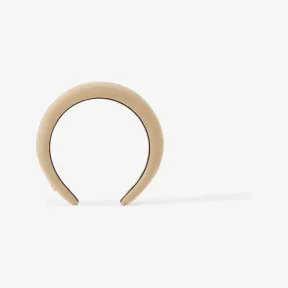 博百利/Burberry 专属标识装饰轻薄嘎巴甸发箍 (蜂蜜色) 80664531