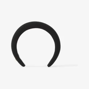 博百利/Burberry 专属标识装饰轻薄嘎巴甸发箍 (黑色) 80664551