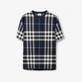 博百利/Burberry 格纹棉质 T 恤衫 80706681