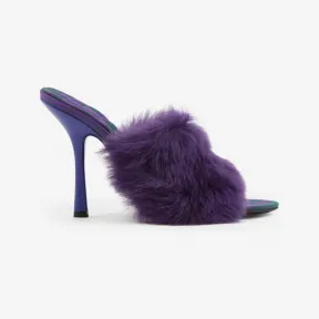 博百利/Burberry 毛羊皮 Minnie 穆勒鞋 80744291