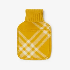 博百利/Burberry 格纹羊毛热水袋套 (秋梨黄) 80776361