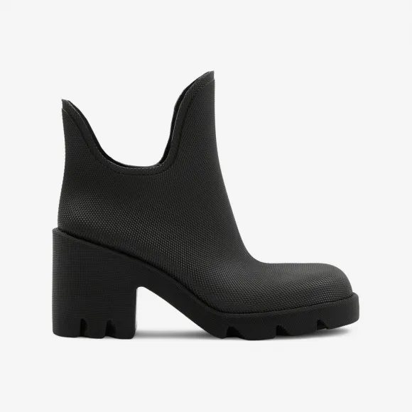 博百利/Burberry Marsh 橡胶高跟靴 80777841