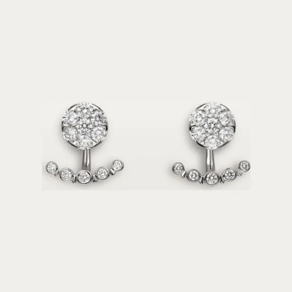 卡地亚/Cartier N8515103 Etincelle de Cartier耳环 18K白金 白金 钻石 
