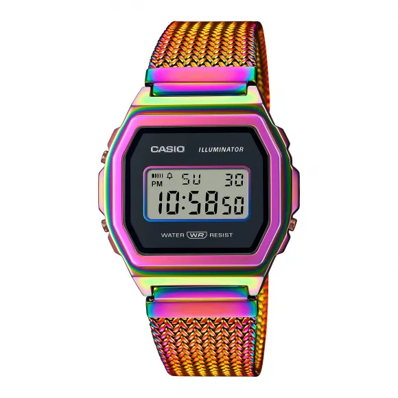 卡西欧/Casio Youth 系列 39.6 × 38 MM 男表 A1000PRW-1