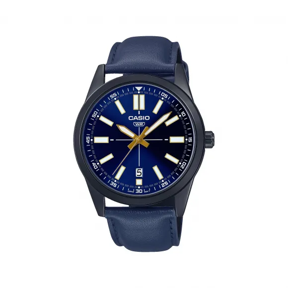 卡西欧/Casio Dress 系列 48 × 41 MM 男表 MTP-VD02BL-2E