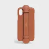 思琳/Celine 女士 iPhone X和iPhone XS光滑小牛皮手机保护套 10B853BK4.04LU
