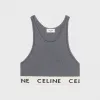 思琳/Celine 女士 CELINE针织运动内衣 - 灰色 / 黑色 2A68L372N.10GB