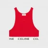 思琳/Celine 女士 CELINE针织运动内衣 - 红色/ 米白色 2A68L372N.35RW
