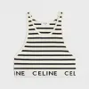 思琳/Celine 女士 CELINE运动针织运动内衣 - 黑色/奶白色 2A68L372N.38CR