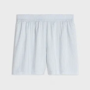 思琳/Celine 女士 条纹桑蚕丝睡衣短裤 2P911945S.01XL.34