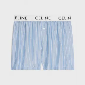 思琳/Celine CELINE条纹桑蚕丝平角裤 2Z328948S.07CF