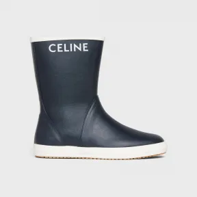 思琳/Celine LES BOTTES DE PONT CELINE天然橡胶平底半筒靴 345787001C.07NY.35
