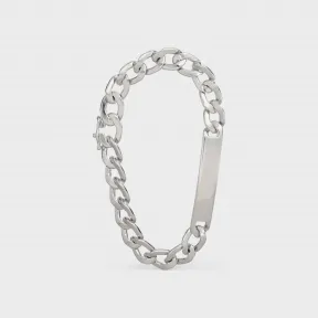 思琳/Celine CELINE Heritage 标准纯银Gourmette手镯 46R636SIL.36SI.C1