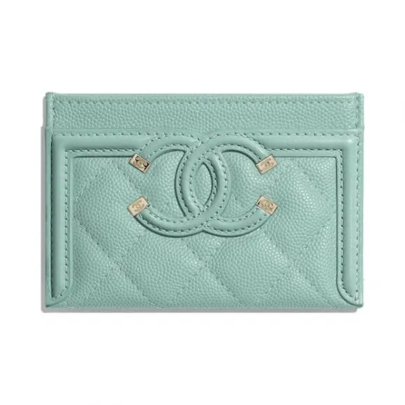 香奈儿/Chanel 蓝. 卡套 A81457_B02104_N5330