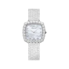 萧邦/Chopard L'HEURE DU DIAMANT 30毫米、自动上链机芯、白金、钻石 | 10a386-1106